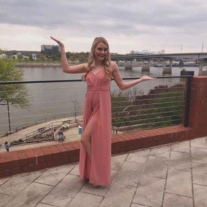 Pink/Mauve Gianni Bini jumpsuit size XS